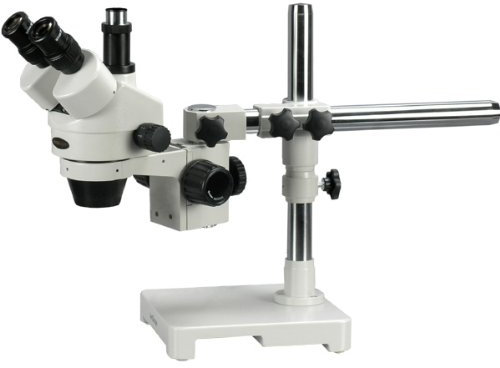 AmScope Zoom 7 x -45 x trinoculaire à perche stéréo microscope