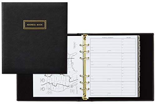 Hallmark Refillable Address Book (Charcoal)