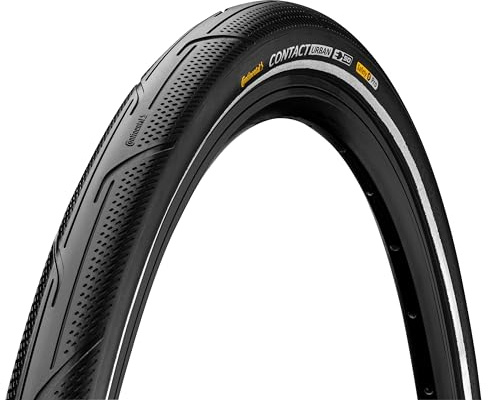 Continental Fahrradreifen 50-406 Contact Urban schwarz Reflexstreifen Draht