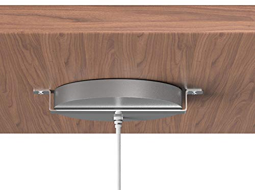 Kalb | QI - Cargador inalámbrico para montaje bajo y montaje (distancia de carga 3-18 mm), color gris