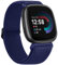 Mugust Armband für Fitbit Versa 4 Armband/Fitbit Versa 3 Armband für Damen Herren, Weiches Elastisch Sport Nylon Ersatzarmband Fitbit Sense für Armband/Fitbit Sense 2 (Abyss Blau)
