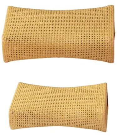 Poggiatesta per sauna Accessori for poggiatesta for sauna in finto rattan, comodo for il relax del collo for donne e uomini, bagno turco(S)