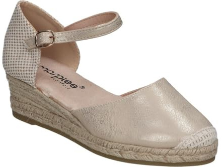 amarpies | Alpargatas Mujer – Yutes con Hebilla – Espadrilles Estilosos – Cuña Media y Cómoda – Versátiles – Modelo ACX26481