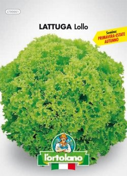 L'ORTOLANO Sementi Orticole Di Qualità In Busta Termosaldata (160 Varietà) (Lattuga Lollo)