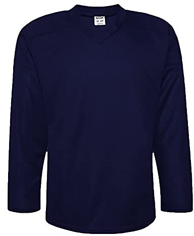 EALER H80 Series Blank Ice Hockey Practice Jersey for Men and Boy - Senior and Junior - Adult and Youth Navy