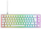 CHERRY XTRFY K5V2 Compact, Mechanical 65 Percent Gaming Keyboard, UK Layout (QWERTY), Hot-Swap Keyboard, CHERRY MX2A RED SWITCHES, Transparent White