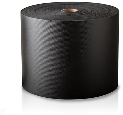 NOOR Sichtschutzstreifen PP VLIES für Doppelstabmattenzaun - Zaunblende Rolle anthrazit 0,19x101 m - blickdichter Wind- & Sichtschutz für Garten Terrasse - recyclebare Zaunfolie 150 g/m²