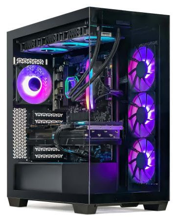INFOMAX|PC Gamer Fixe Intel Core i9-12900KF • Windows 11 • GeForce RTX5070 12Go • 32Go DDR4 • 2000Go M.2 SSD • Refroidissement Liquide • Unité Centrale Ordinateur de Bureau