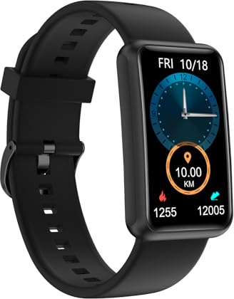 HUAKUA Fitness Tracker Watch with 1.47 Touch Screen, IP68 Waterproof Activity Tracker with Step Counter, Calorie & Sleep Monitor, Alarm Clock & Stopwatch - No Bluetooth Needed, No App Required
