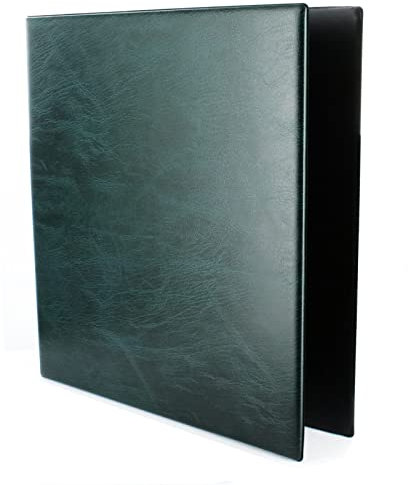 Coingallery Large Guardian Postcard Album 4 ring Binder empty (Green)