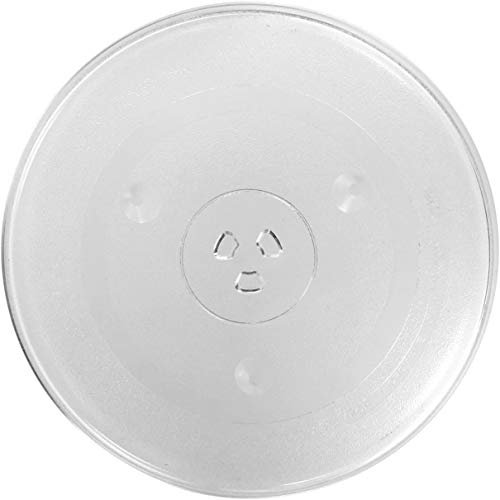 Spares2go Universal Glass Turntable Plate for Microwave Ovens (315mm)