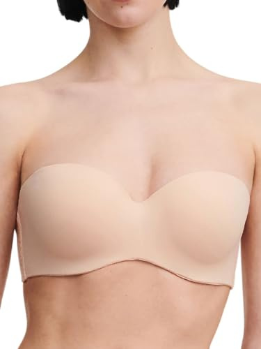 Chantelle Easy Feel Norah Bandeau Reggiseno a balconcino, Beige oro , 3B