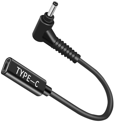 100 W DC-kontaktadapter 4,0 x 1,35 mm kabel, kontakt till DC hona 12 V 19 V 20 V adapter, USB C till 4,0 x 1,35 mm adapter, tillverkad för Asus Laptop serie, router, skrivare, husbilar, solgenerator