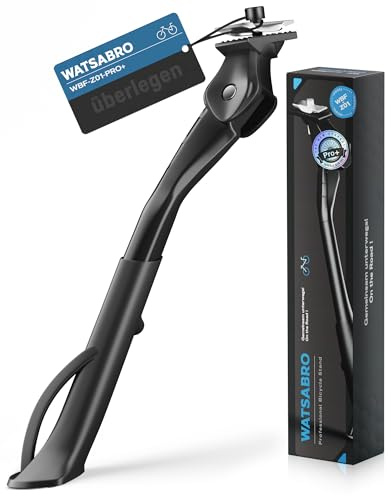 WATSABRO Fahrradständer 24–29 Zoll Pro+,Höhenverstellbarer Fahrradständer mittelständer,Maximale Tragfähigkeit 42 kg für Montainbike,Ebike,Rennrad