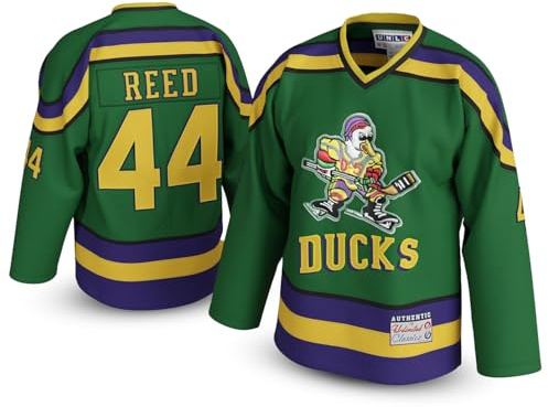 UNLC Fulton #44 Mighty Reed Ducks Hockeytrikot, Grün, Grün , XL