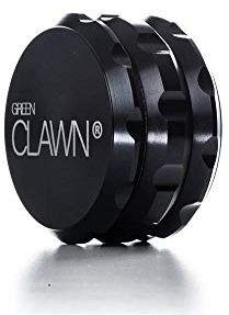 green clawn - BlackGear Grinder, 4 pezzi, setaccio per polline e catturatore di polline, smerigliatrice affilata, incl. coltro di polline.