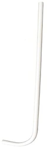 White hockey stick with a 38mm diameter (used internally & externally)