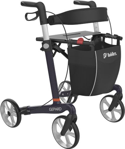 Mobilex Leichtgewichtrollator Gepard 62 cm lila