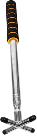 Milisten Support de Queue de Billard Pont Rétractable Facile à Transporter en Acier Inoxydable Argenté Accessoire pour Table de Billard Antidérapant et Démontable