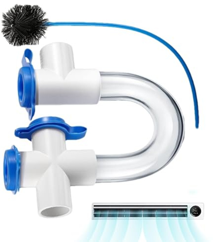 Siphon für Kondensat-Klimaanlage - Montage Siphon für Kondensat, Ersatz Siphon für Kondensator | Siphon für Kondensatablaufrohr, Installation Siphon für Kondensat, Siphon für Kondensation