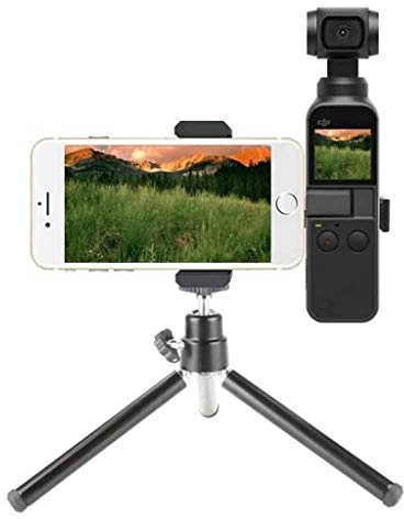 8KLANMMQ Selfiepinne stativ bärbar allt-i-ett professiol slitstark aluminium lätt halkfri stativ fötter