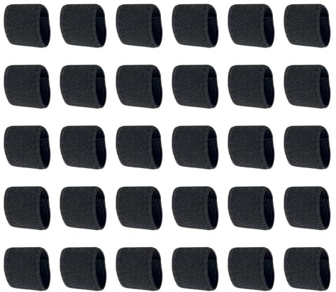 Porta cinturón – 30 unidades de nailon Heavy Duty 3,8 x 2 cm, sujetadores elásticos para mochila | Correa para hombro, equipo, porta cinturón para exteriores, senderismo, camping, deportes, viajes y