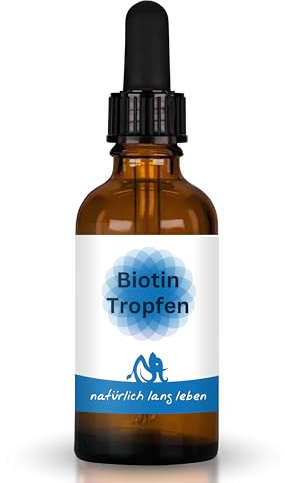 Biotin Tropfen Vitamin B7 50 ml vegan