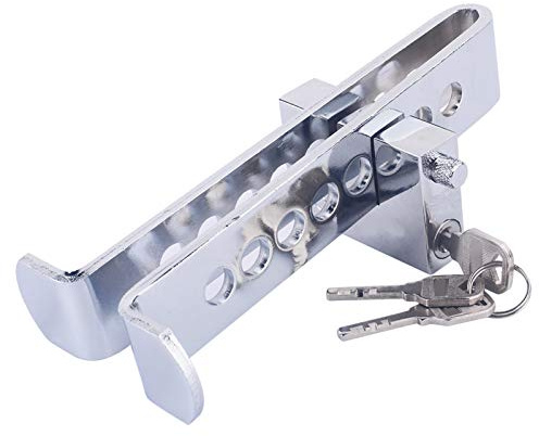 lyrlody Blocco Frizione Auto, Antifurto per Pedale Acceleratore e Freno, Acciaio Inox
