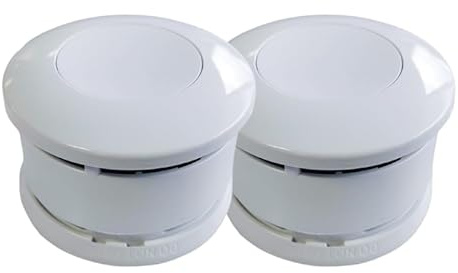 Lot de 2 Détecteurs de Fumée certifiés NF Lifebox Serenity 5 Fabriqué en France