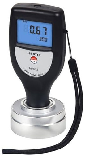 ylpddmm Wasseraktivität Meter AW-Wert Messen Und Überwachen Tester Wasseraktivitätsmesser Digitales Lebensmittel-Wasser-Aktivitätsmessgerät, 0,01 aw Auflösung