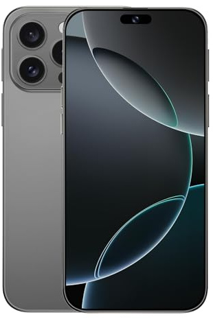 QrZrQ 4G Smartphone Android 12.0 débloqué, Téléphone Portable 4G Double SIM, Écran HD+ 6,6, Batterie 5000mAh, Octa Core, Face ID, 4Go+32Go, Caméra 16MP+13MP, OTG (Grey)