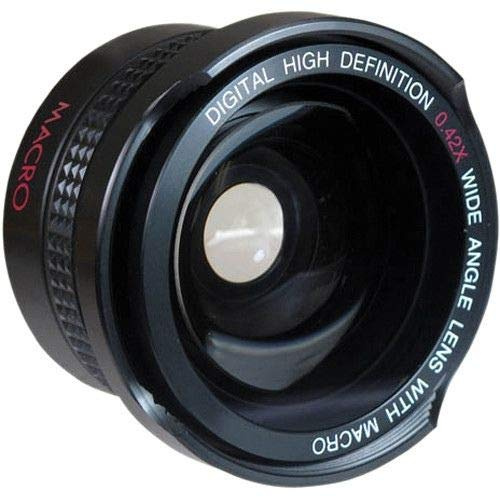 Ultra HD Panoramic Fisheye Lens for Sony Alpha A5000 A5100 ILCE-5000 ILCE-5100 (40.5mm Compatible)