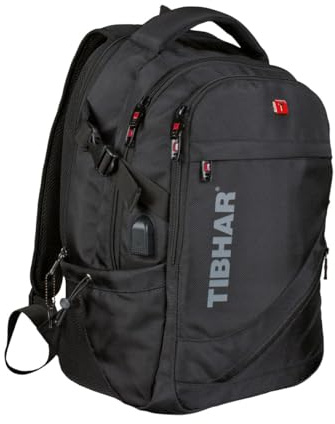 Tibhar Shanghai, noir/Sac à dos/Tennis de table