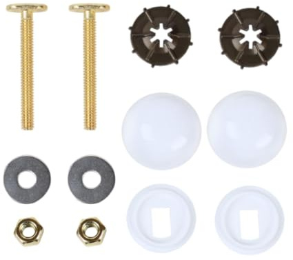 STSFXIF Kit di Bulloni per Pavimento per Installazioni Sanitarie, Viti Resistenti per Un Fissaggio Sicuro, Adatto per Installazioni, Un set