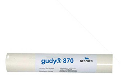Neschen Gudy®870 doppelseitige Klebefolie, Kaschierfolie, Aufziehfolie transparenter, trägerloser Klebefilm