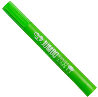 Tinc jumhltgr X-Large Langlebig Duft Jumbo Textmarker Pen – Grün