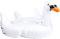 infactory Schwimm Tier: Aufblasbarer XXL-Schwan, Badeinsel, 177 x 165 x 110 cm, bis 90 kg (Aufblasbare Schwimmtiere XXL, Aufblasbare Tiere XXL, Schwimmtier aufblasbar)