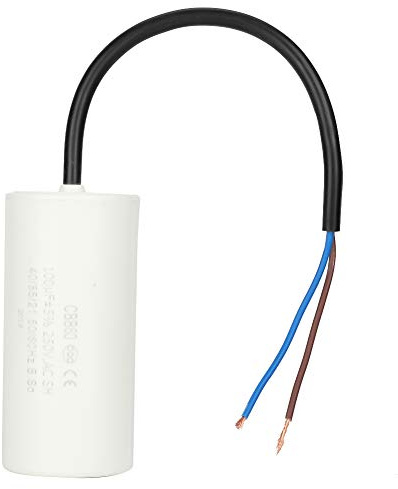 Run Kondensator, CBB60 Run Kondensator med kabel 250V AC 100uF 50/60Hz för motorluftkompressor