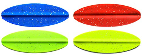 Paladin 4 Durchlaufblinker 3,5g - Forellenköder Set zum Spinnangeln, Spoons zum Forellenangeln, Kunstköder, Spinnköder für Forellen