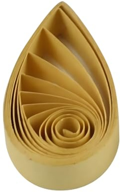 ODETOJOY Pestal brun ton kvilling pappersremsor 5 mm kamel quilling remsor för hantverk enfärgade origami pappersremsor 0,5 cm pappersfiligranremsor (kamel nr.30)