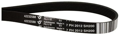 CERTIFIED BELT FITS BUSH BCGBTD8HP TD7CNBCW TD7HPNBW TDT17CN TDT18HP TUMBLE DRYER & HEAT PUMP DRYER 2012H7 2012 7PH 7PH2012