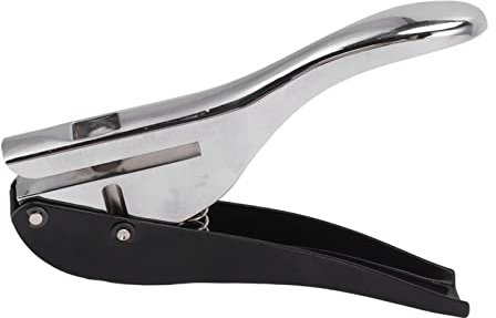 Sonew Mini Pinza per Perforazione Portatile, Perforatrice in Acciaio da 8 Mm, Posizionamento Preciso, Resistente Scivolamento, Perfetta per Scuole, Uffici, Viaggi (8mm /