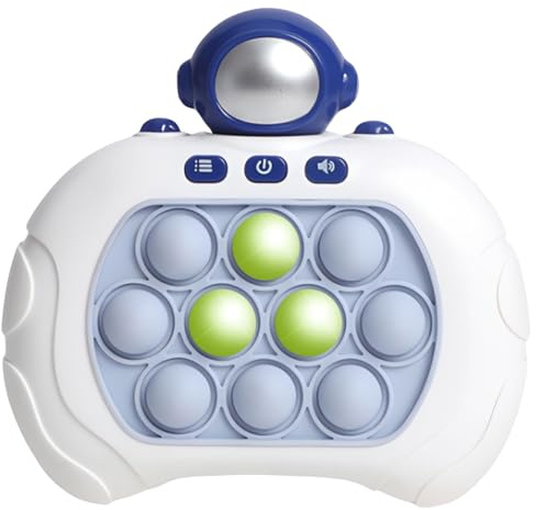 Binnan Pop It Electronique, Quick Push Game, Pop Électronique, Jouets ludiques Pop, Jouet Anti-Stress, Pop it Lumineux, Cadeau de d'anniversaire pour Garçons, Filles, Enfants