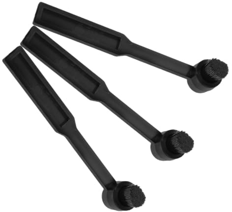 Operitacx 3pezzi Spazzola Per Puntina in Vinile Pulitore Per Puntine Dei Dischi Spazzola Per Puntine Dei Giradischi Strumento Pulizia Per Puntina Accessori Per Pulizia Dischi in Vinile
