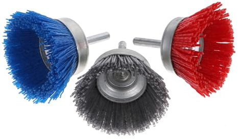 iplusmile 3piezas Herramienta De Pulido Para Escultura De Raíz Cepillo Abrasivo De Molienda Rueda De Pulido Para Acabados Para Eliminar y Suciedad