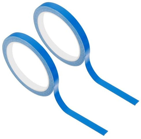 Veemoon Nastro Adesivo per Bordi Racchetta da Ping Pong e Pickleball 2 Pezzi 10 M Blu Protezione Autoadesiva Flessibile per Telaio Resistente ai Raggi UV Uso Sportivo Indoor e Outdoor