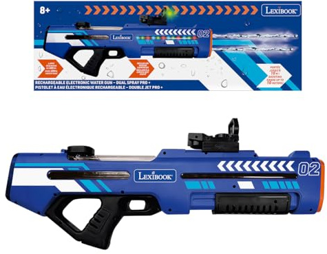 Lexibook, Pistola de Agua Electrónica, WG20LXB