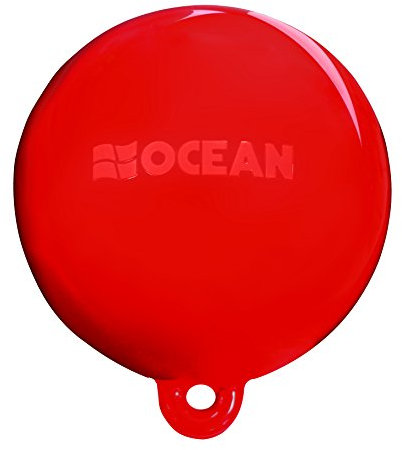 Ocean Fender aufblasbar Wasser Ski Kennzeichnung Boje, 22,9 x 20,3 cm rot