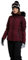 Mountain Warehouse Pyrenees Gepolsterte Skijacke für Damen - wasserdichte Winterjacke, atmungsaktiv, verstellbare Passform, abnehmbare Kapuze, Schneefang, Luftöffnungen Beere Damengröße EU 46
