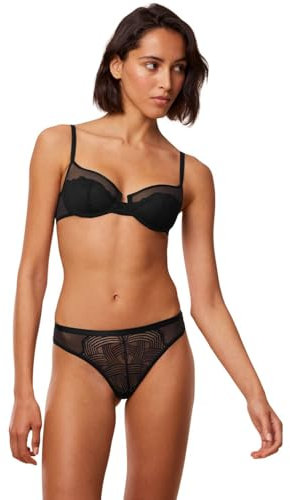 Triumph Damen Delightful Spotlight W Bra, Dark Blue, 85C